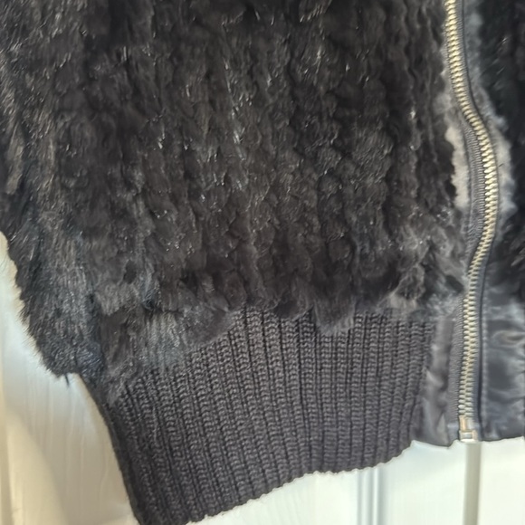 Patrizia Luca Real Fur Black Vest size S - Picture 2 of 10